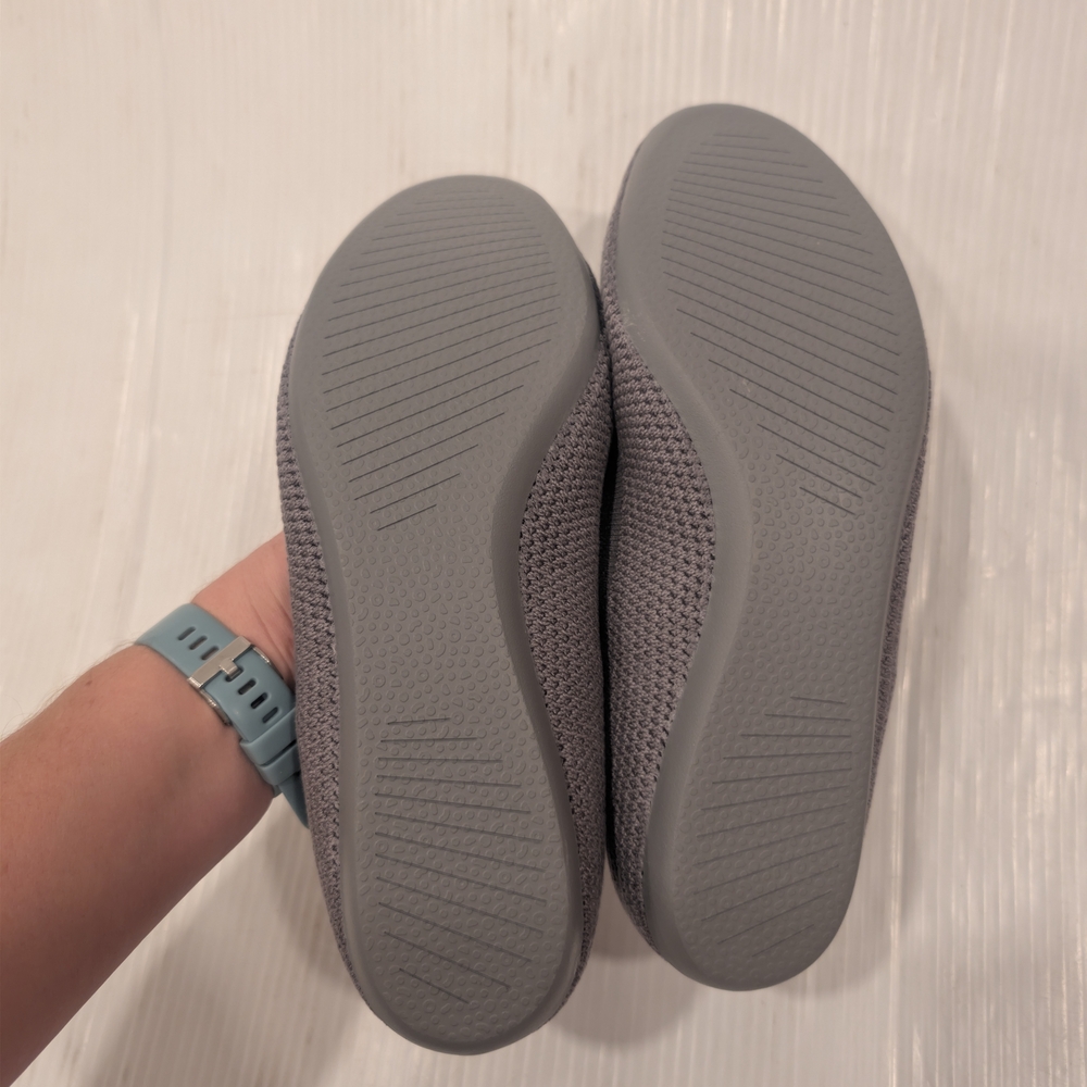 ALLBIRDS Women's Tree Breezers Breathable Woven Gray Flats Size 10.5 - Picture 5 of 9